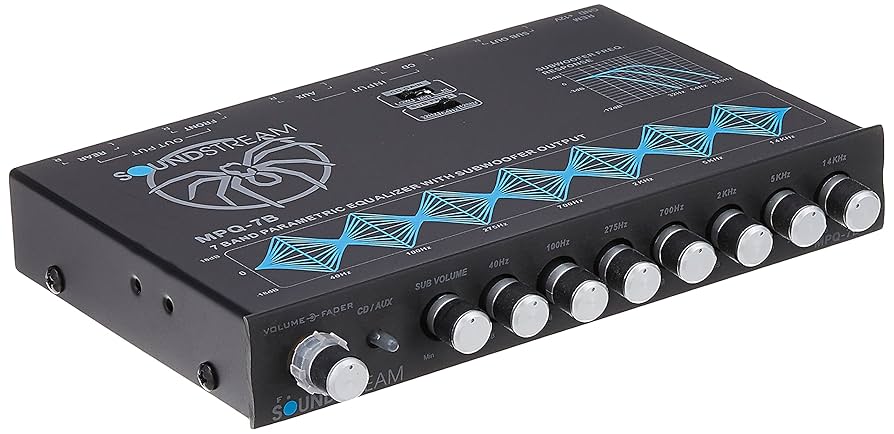 Soundstream MPQ-7B 7-B & Parametric Equalizer with